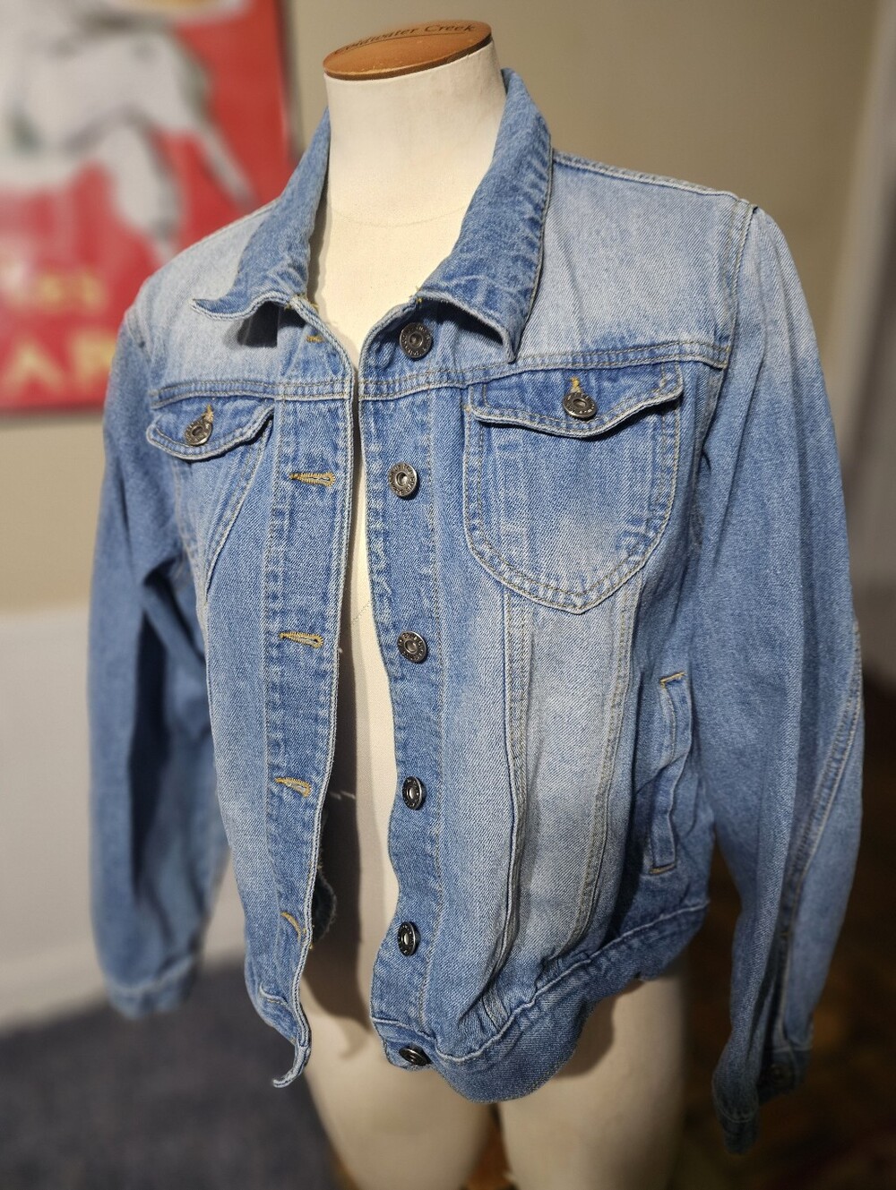 The Style Between Us Denim Jean Jacket XL